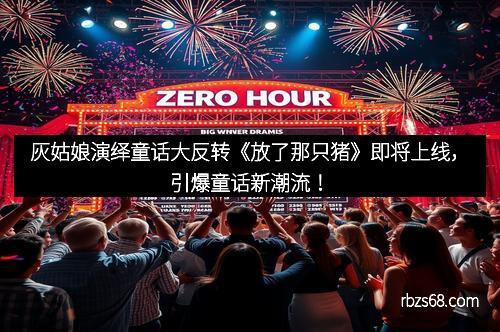 灰姑娘演绎童话大反转《放了那只猪》即将上线，引爆童话新潮流！